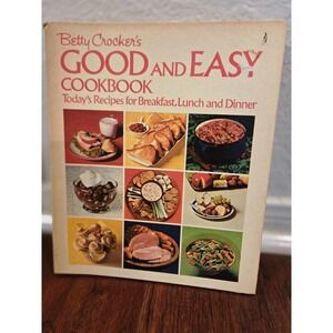 Vintage Betty Crocker's Good and Easy Cookbook 8th printing 1974